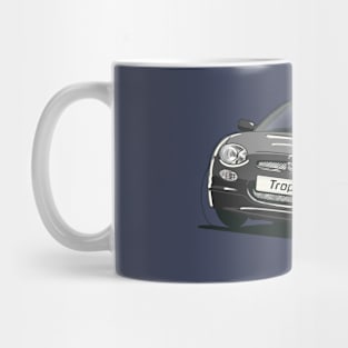 MG Rover MGF Trophy in Anthracite Black Mug